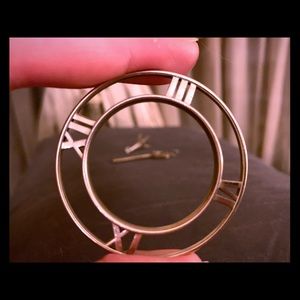 Tiffany & Co. Silver Roman Numeral Necklace